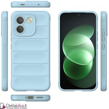 Magic Shield guminis dėklas - šviesiai mėlynas (Xiaomi Redmi Note 17 Pro Max) Magic Shield guminis dėklas - šviesiai mėlynas (Xiaomi Redmi Note 17 Pro Max)